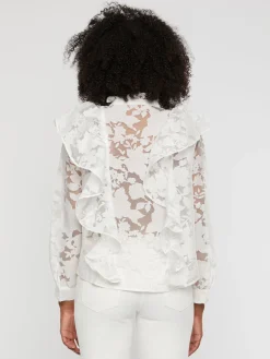 Paule Ka Blouse A Volants En Organza<Femme Tops