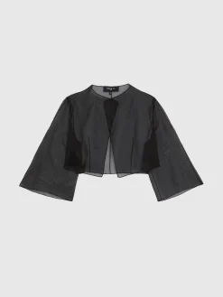 Paule Ka Bolero En Organza De Soie<Femme Vestes