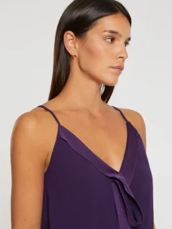 Paule Ka Caraco En Crepe Envers Satin<Femme Tops