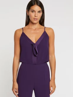 Paule Ka Caraco En Crepe Envers Satin<Femme Tops