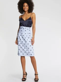 Paule Ka Caraco En Satin De Soie Et Dentelle<Femme Tops