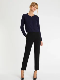 Paule Ka Cardigan A Bouton Bijou En Cachemire<Femme Pulls Et Cardigans