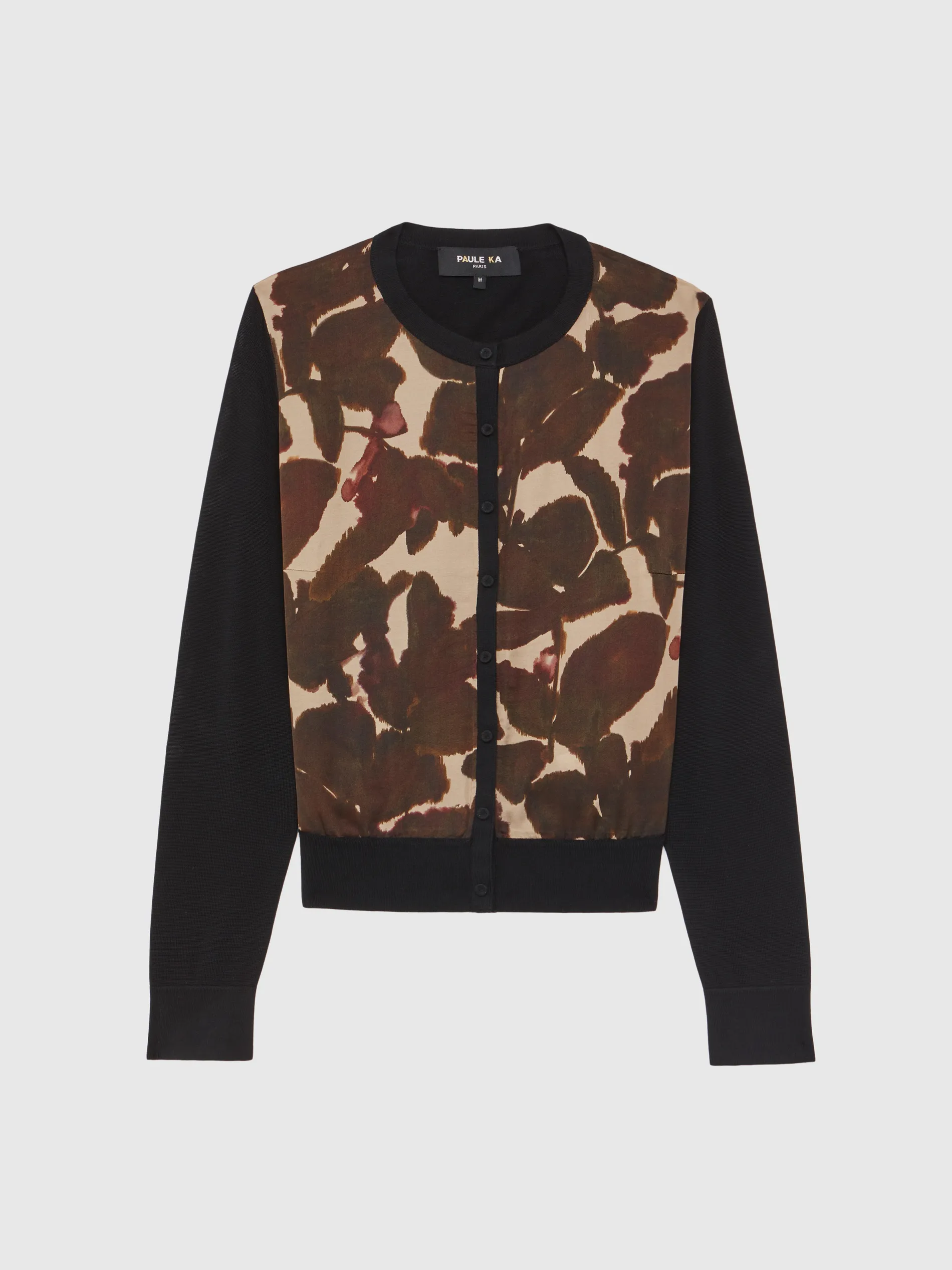 Paule Ka Cardigan Camouflage En Viscose Et Soie<Femme Pulls Et Cardigans