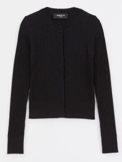 Paule Ka Cardigan Cotele En Laine Merinos<Femme Pulls Et Cardigans