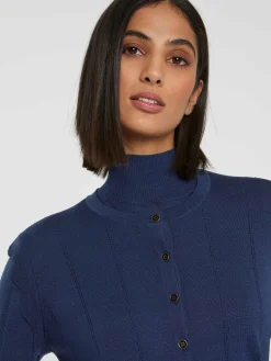 Paule Ka Cardigan Court A Festons En Laine Et Lurex<Femme Pulls Et Cardigans