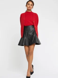 Paule Ka Cardigan Double Face A Boutons Bijou<Femme Pulls Et Cardigans