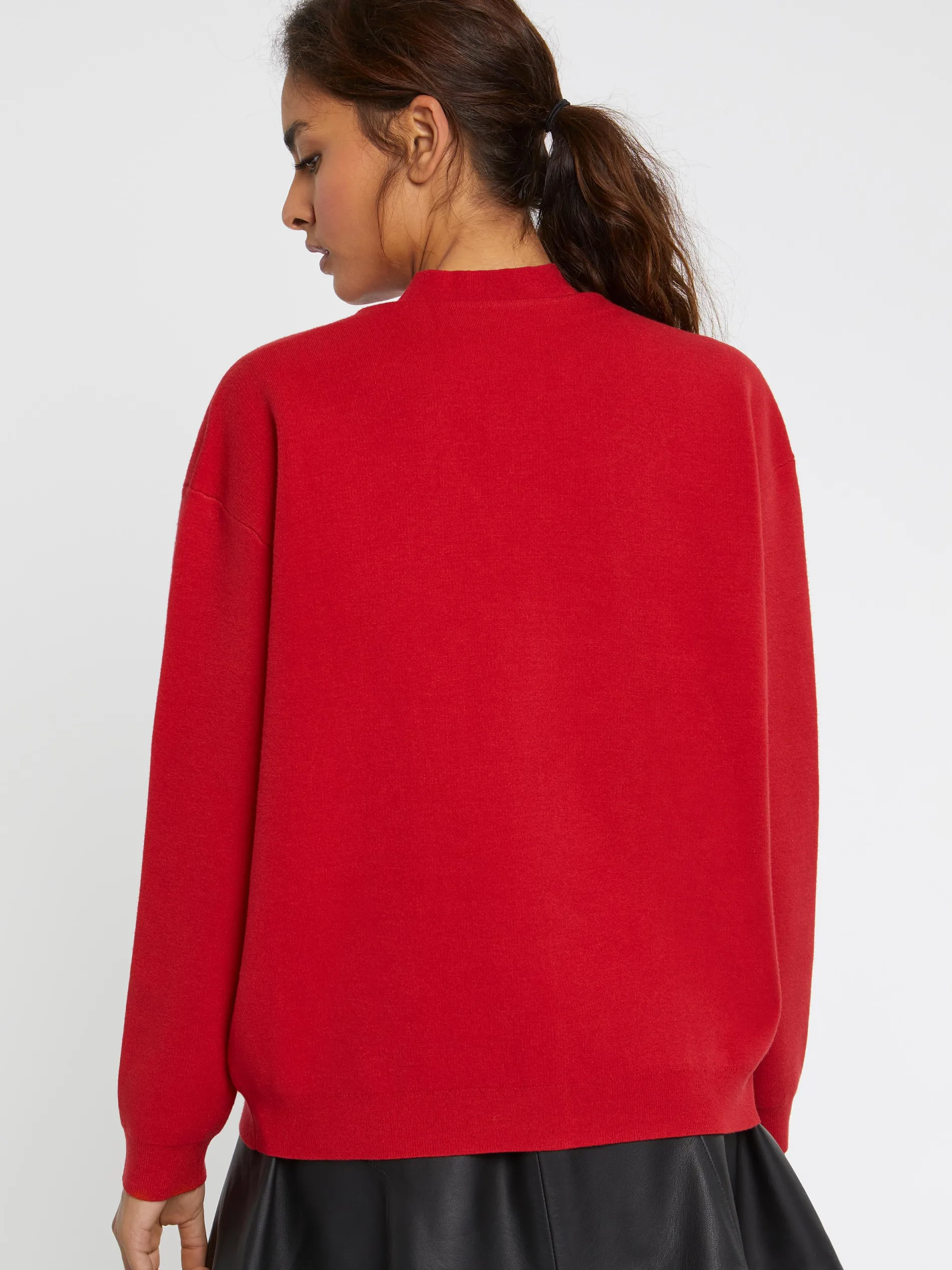 Paule Ka Cardigan Double Face A Boutons Bijou<Femme Pulls Et Cardigans