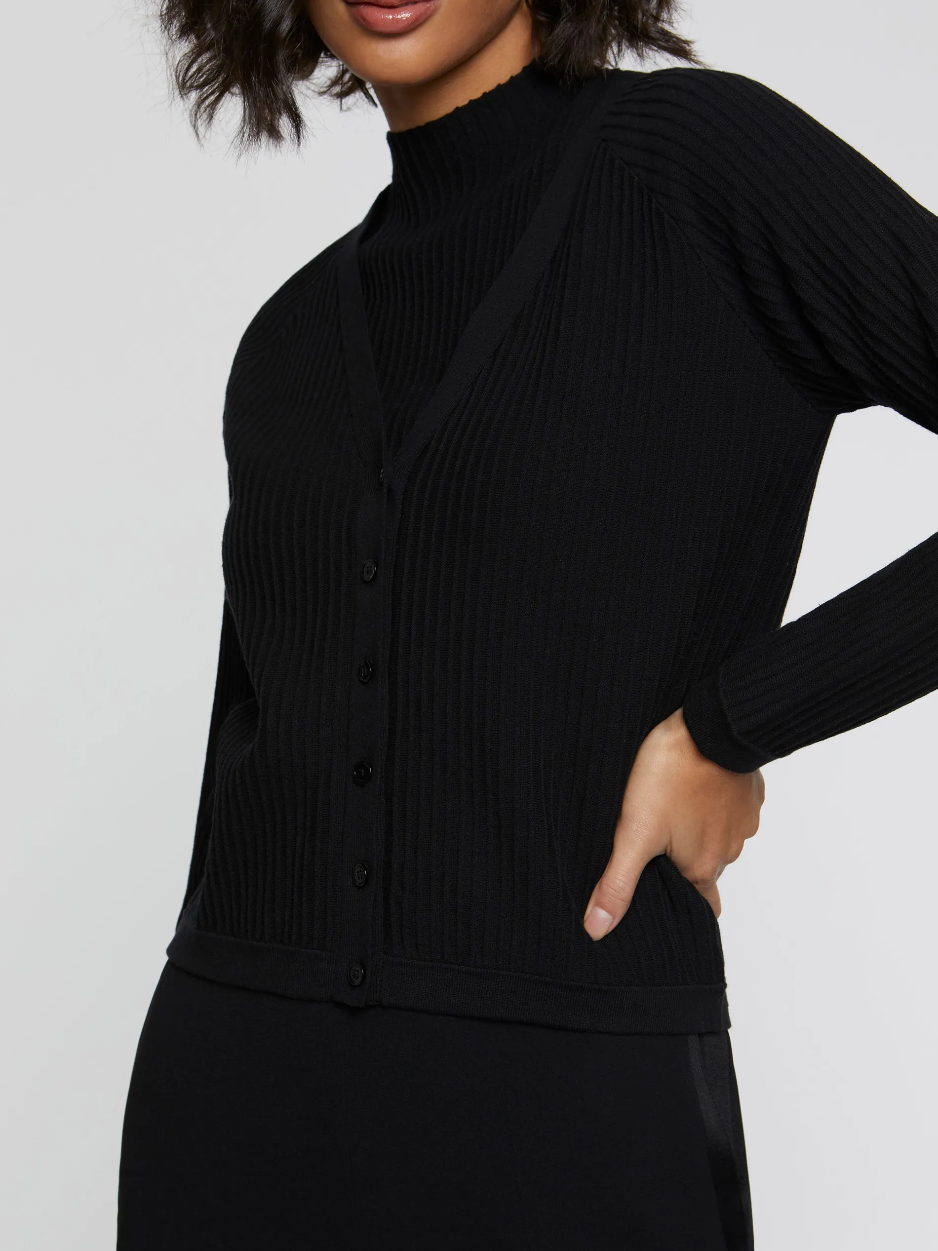 Paule Ka Cardigan En Coton Cotele<Femme Pulls Et Cardigans