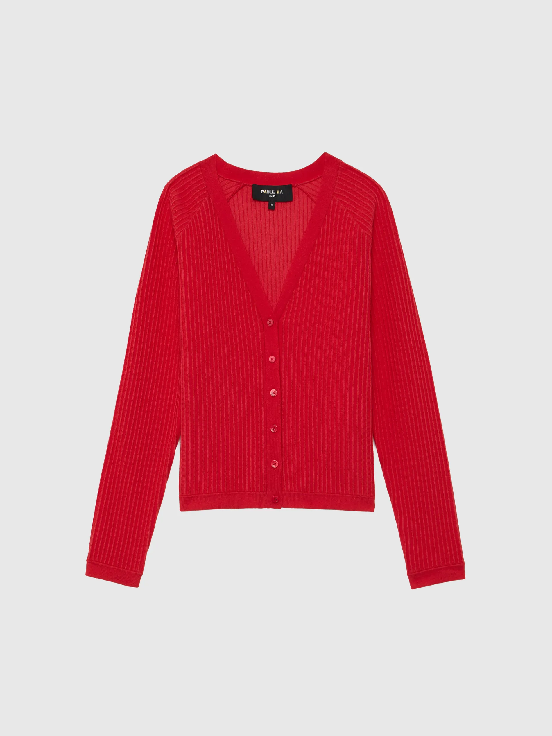 Paule Ka Cardigan En Coton Cotele<Femme Pulls Et Cardigans