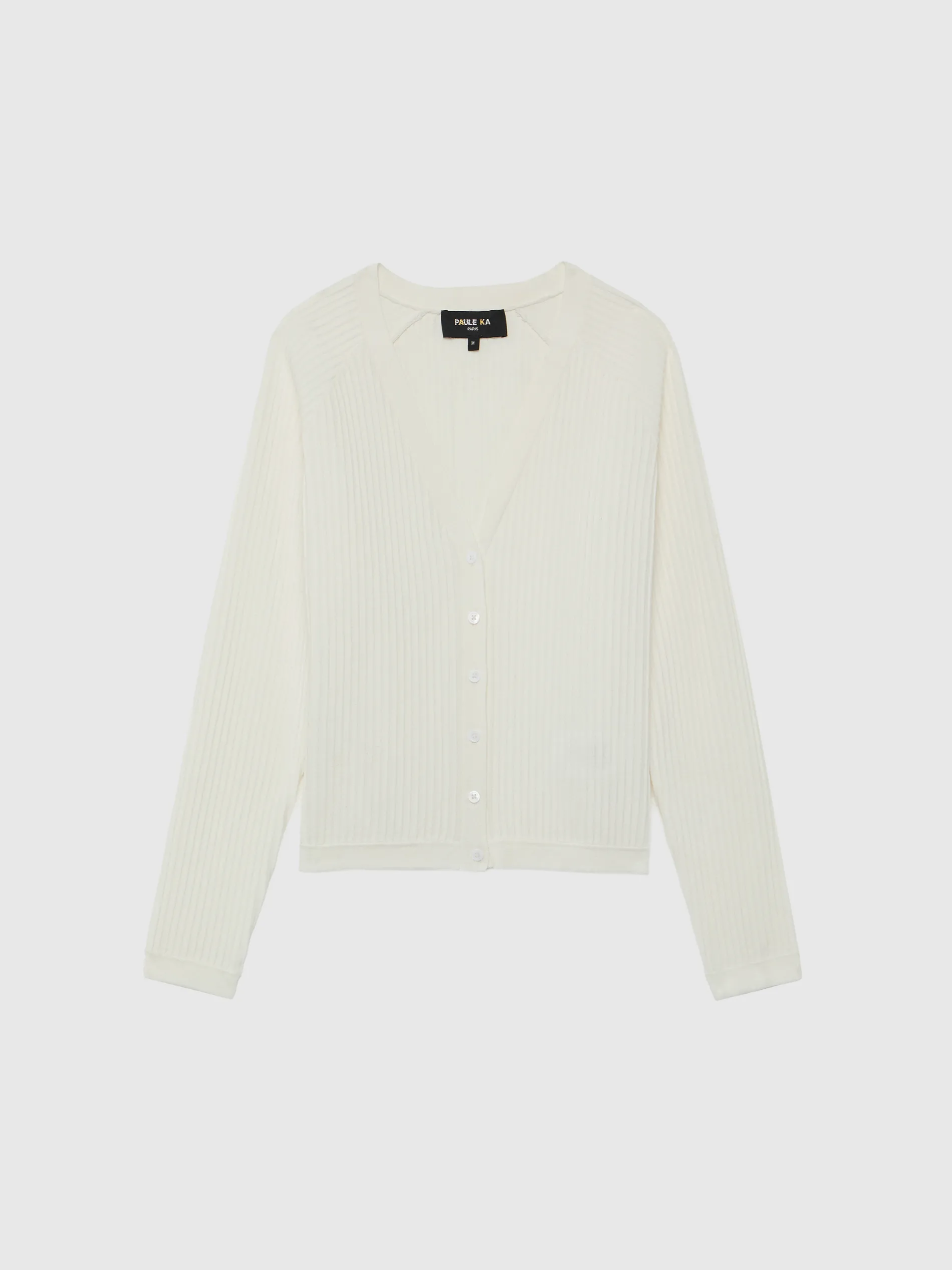 Paule Ka Cardigan En Coton Cotele<Femme Pulls Et Cardigans