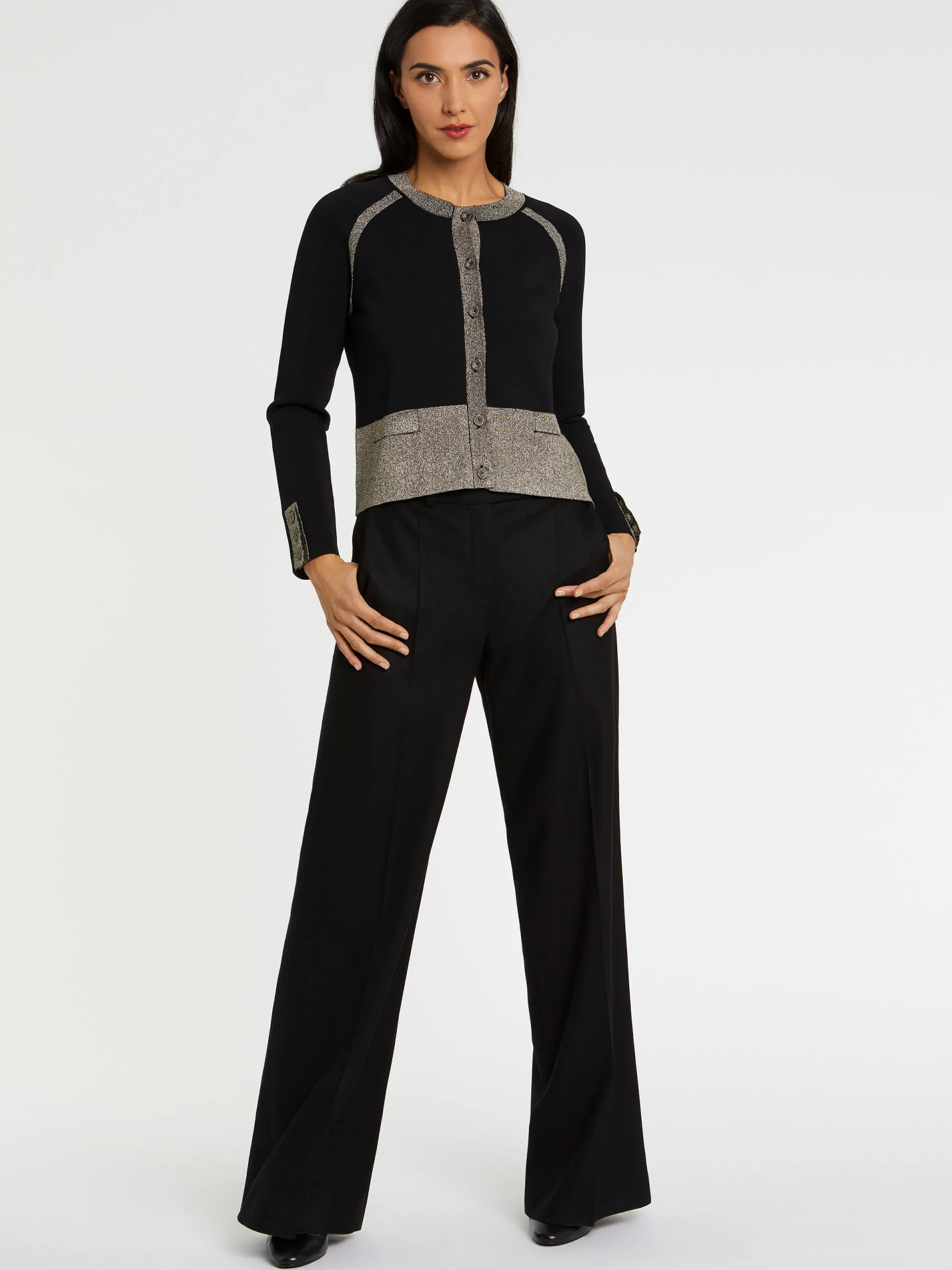 Paule Ka Cardigan En Maille Milano Et Lurex<Femme Pulls Et Cardigans