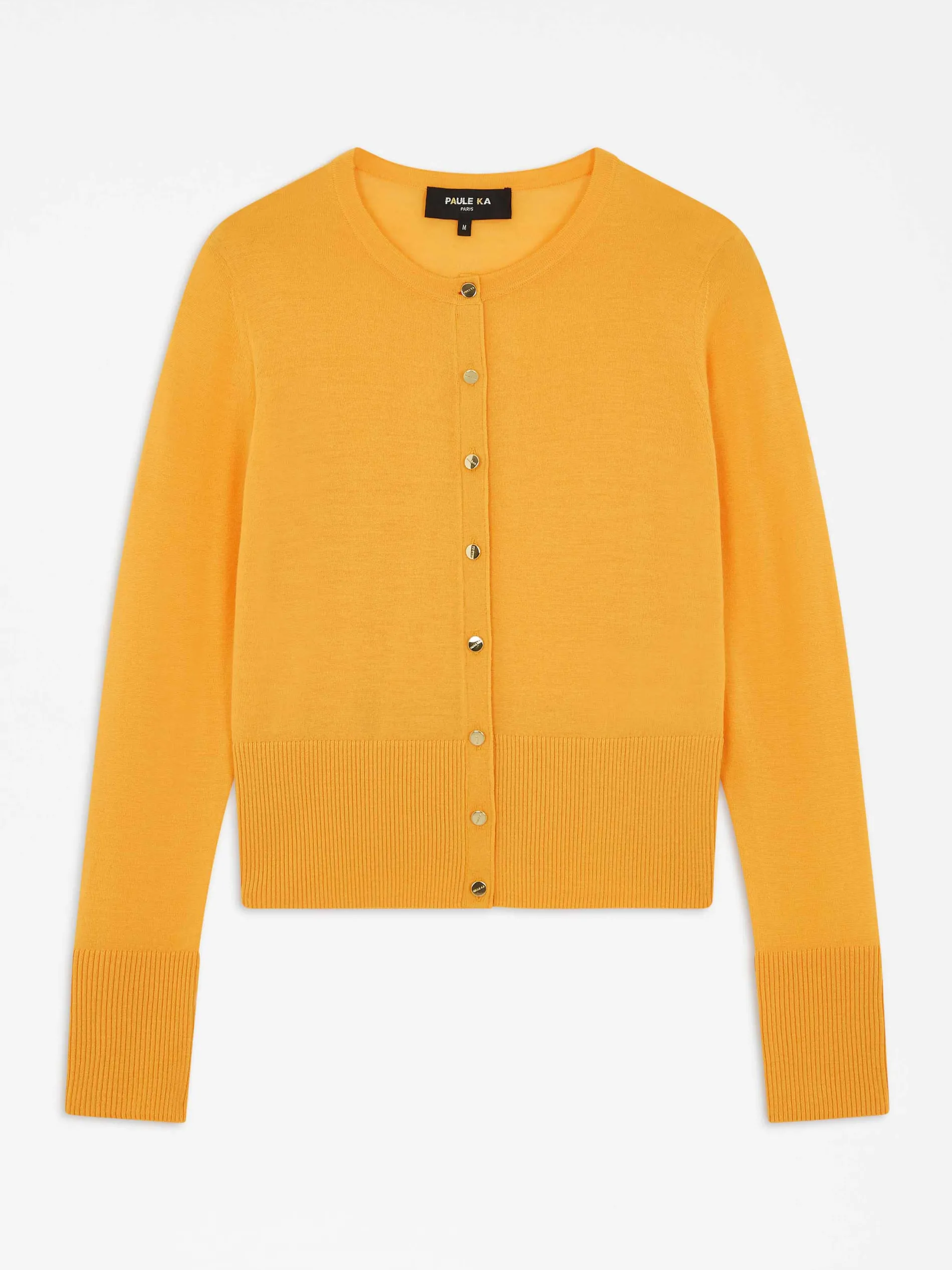 Paule Ka Cardigan En Merinos<Femme Pulls Et Cardigans