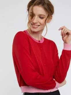 Paule Ka Cardigan En Soie Melangee<Femme Pulls Et Cardigans