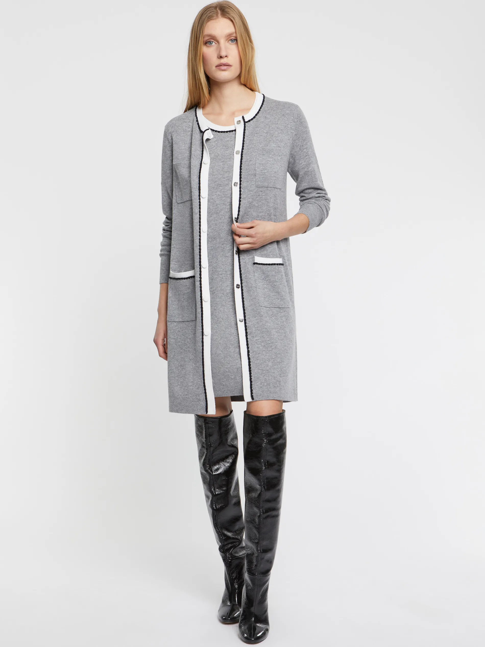 Paule Ka Cardigan Long En Laine Et Cachemire<Femme Pulls Et Cardigans