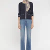 Paule Ka Cardigan Passepoile En Laine Merinos<Femme Pulls Et Cardigans