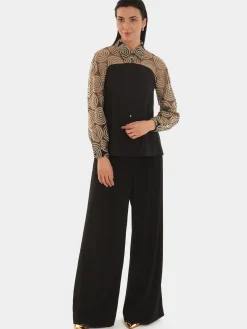 Paule Ka Chemise En Tulle Brode<Femme Tops