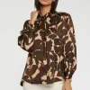 Paule Ka Chemisier A Fleurs En Viscose<Femme Tops