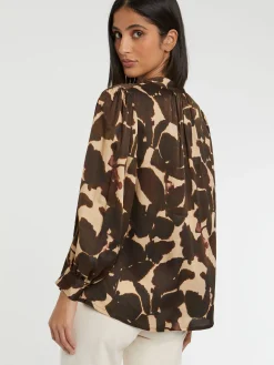 Paule Ka Chemisier A Fleurs En Viscose<Femme Tops