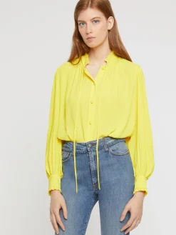 Paule Ka Chemisier Fluide En Crepon De Soie<Femme Tops