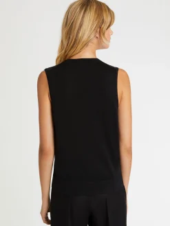Paule Ka Debardeur Camouflage En Viscose Et Soie<Femme Tops