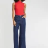 Paule Ka Debardeur Col Montant En Coton Cotele<Femme Tops