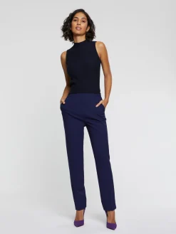 Paule Ka Debardeur Col Montant En Coton Cotele<Femme Tops