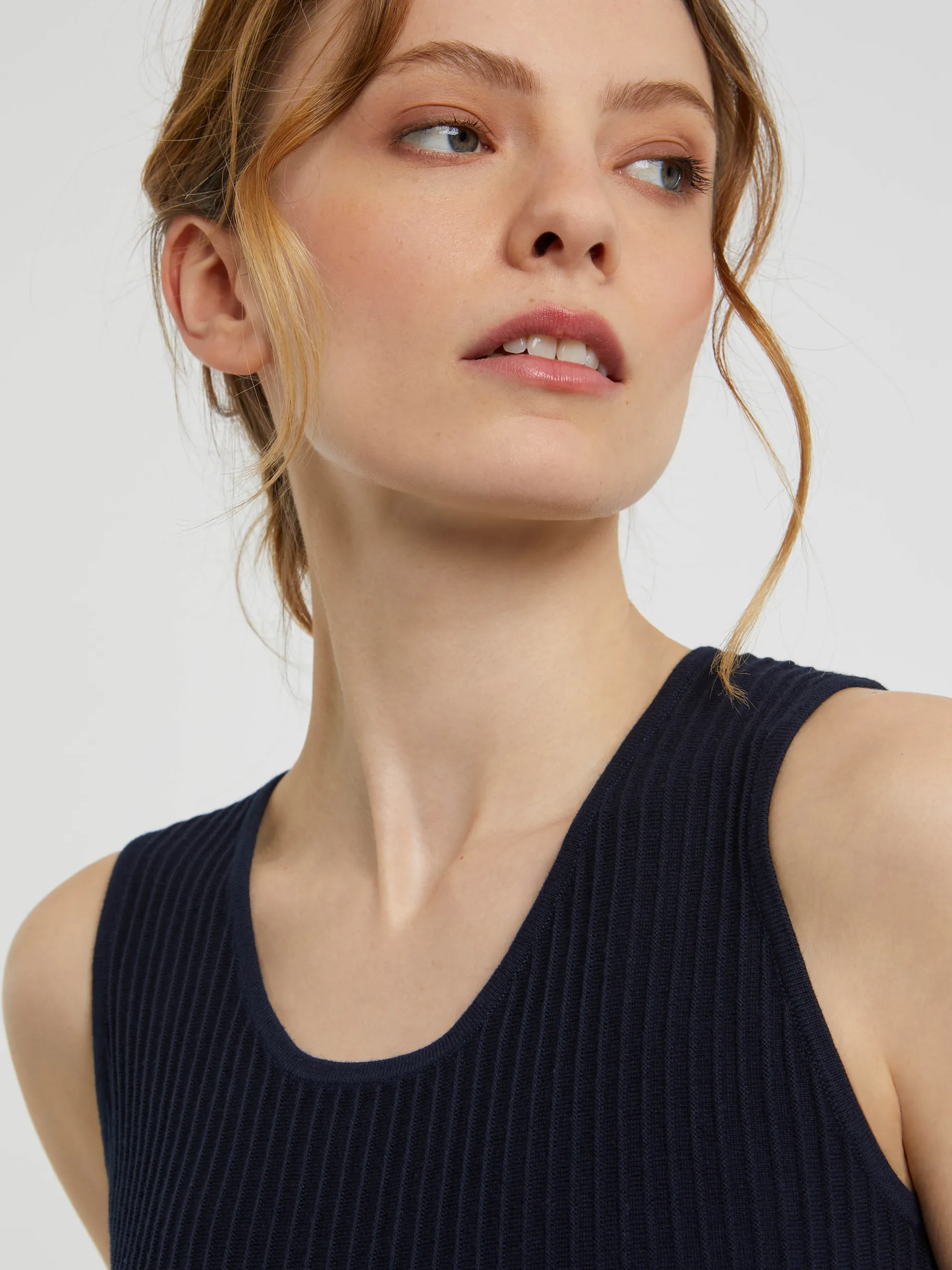 Paule Ka Debardeur En Coton Cotele<Femme Tops
