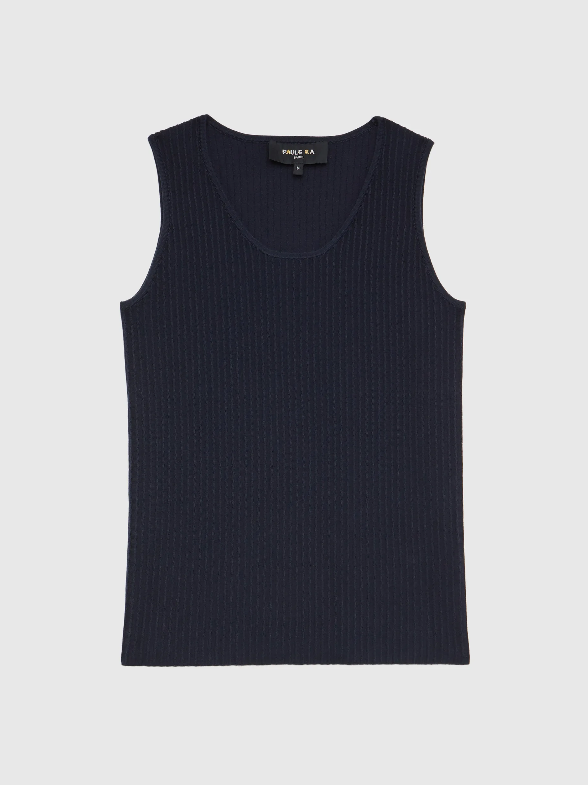 Paule Ka Debardeur En Coton Cotele<Femme Tops