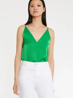 Paule Ka Debardeur En Crepe Envers Satin<Femme Tops