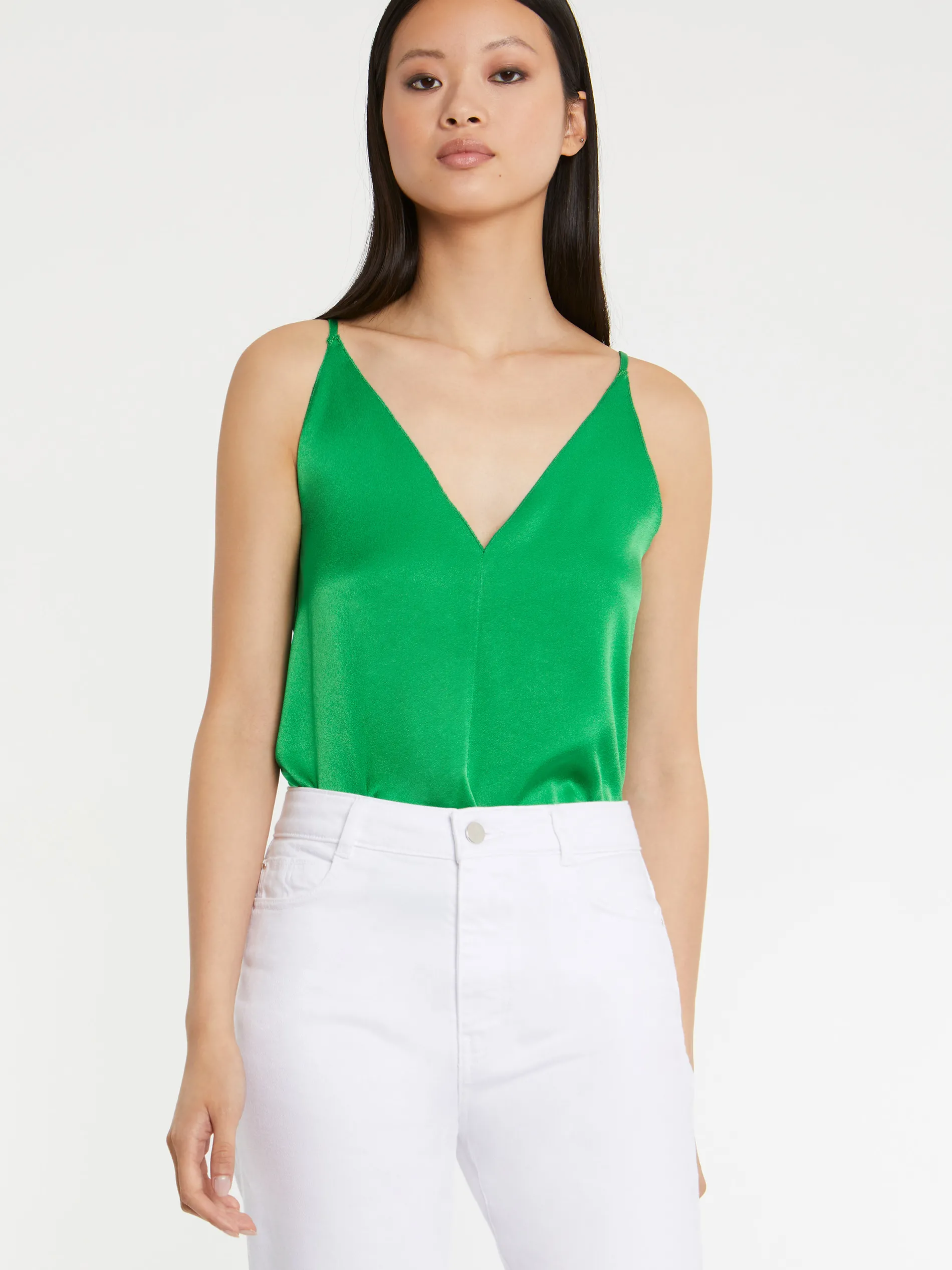 Paule Ka Debardeur En Crepe Envers Satin<Femme Tops