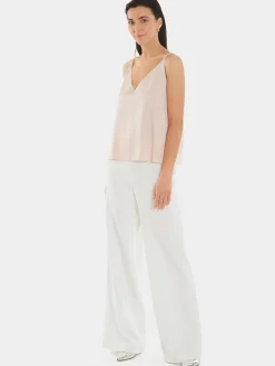 Paule Ka Debardeur En Crepe Envers Satin<Femme Tops