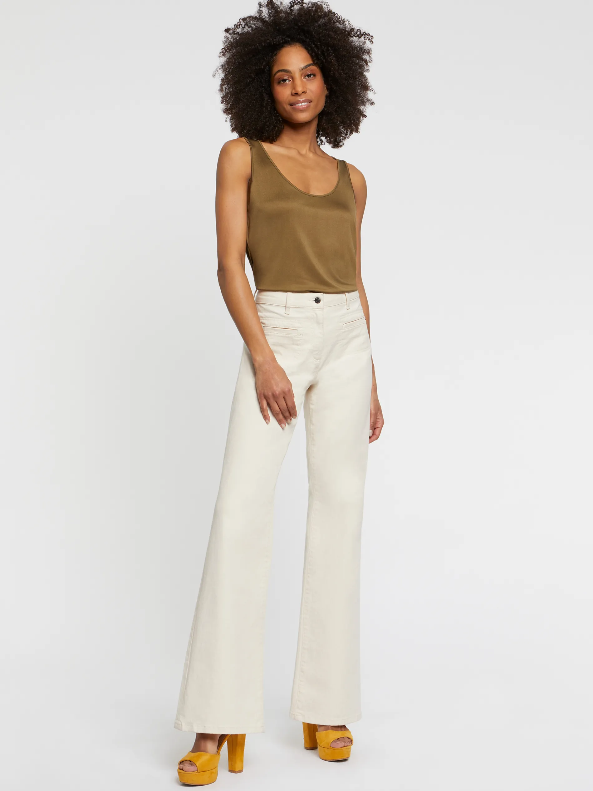 Paule Ka Debardeur En Jersey De Soie<Femme Tops