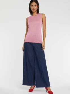Paule Ka Debardeur En Maille Lurex<Femme Tops