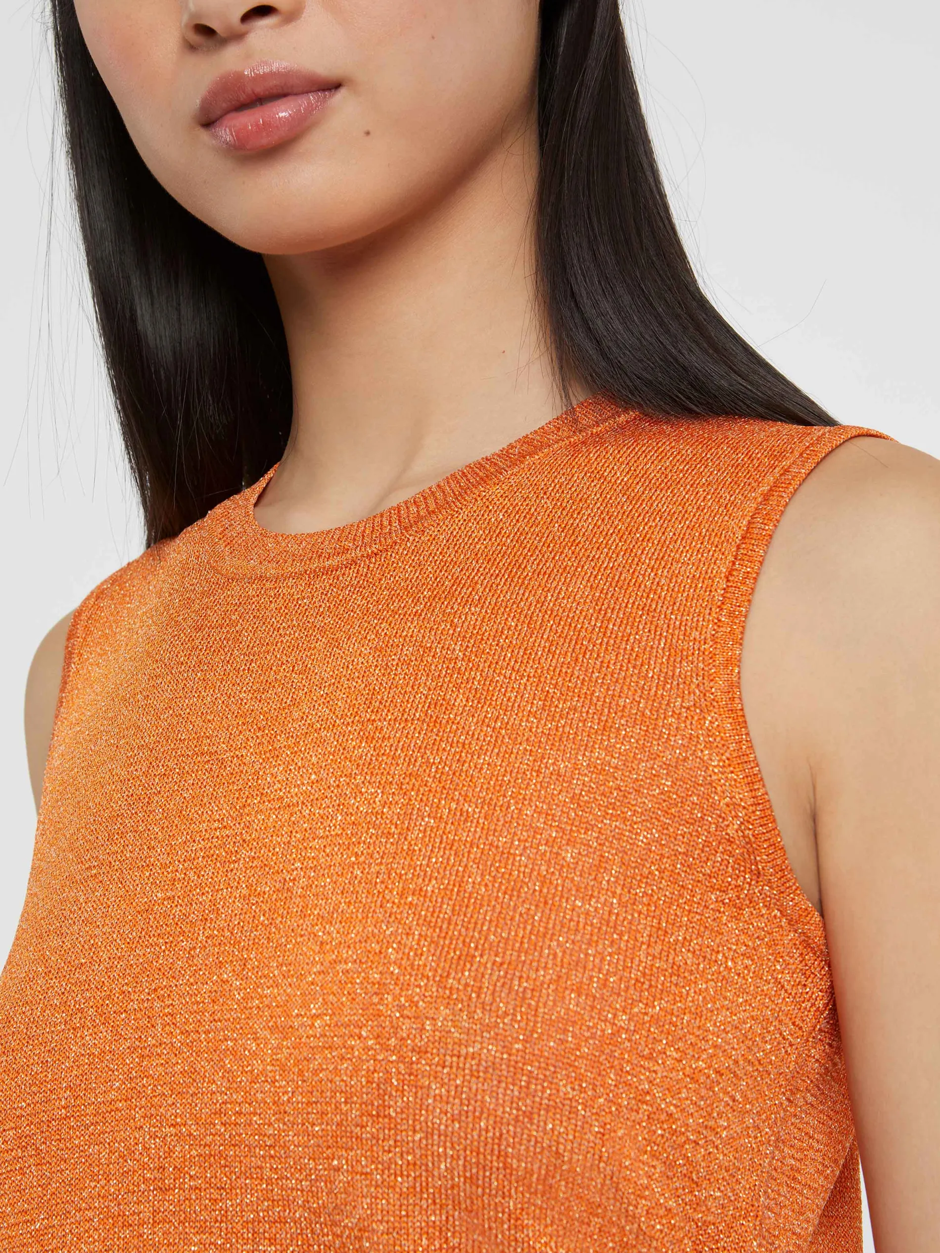 Paule Ka Debardeur En Maille Lurex<Femme Tops