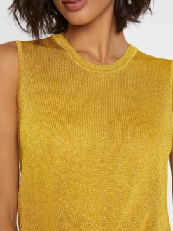 Paule Ka Debardeur En Maille Lurex<Femme Tops