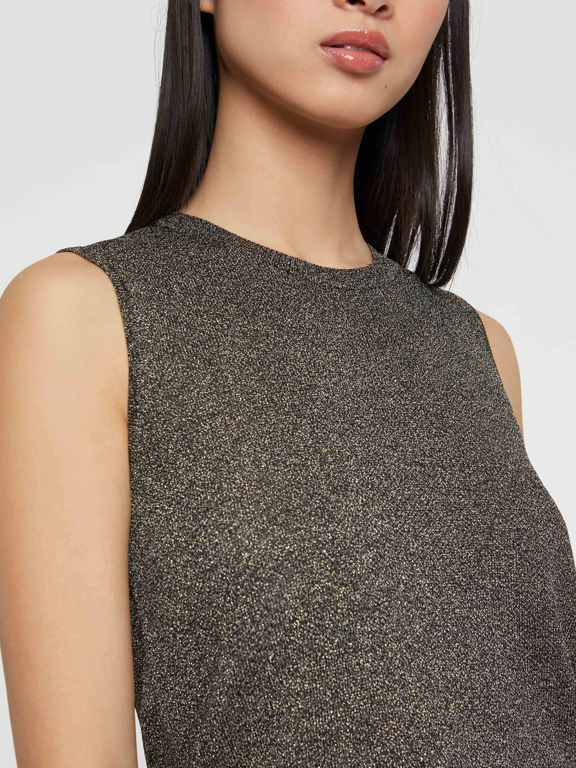 Paule Ka Debardeur En Maille Lurex<Femme Tops