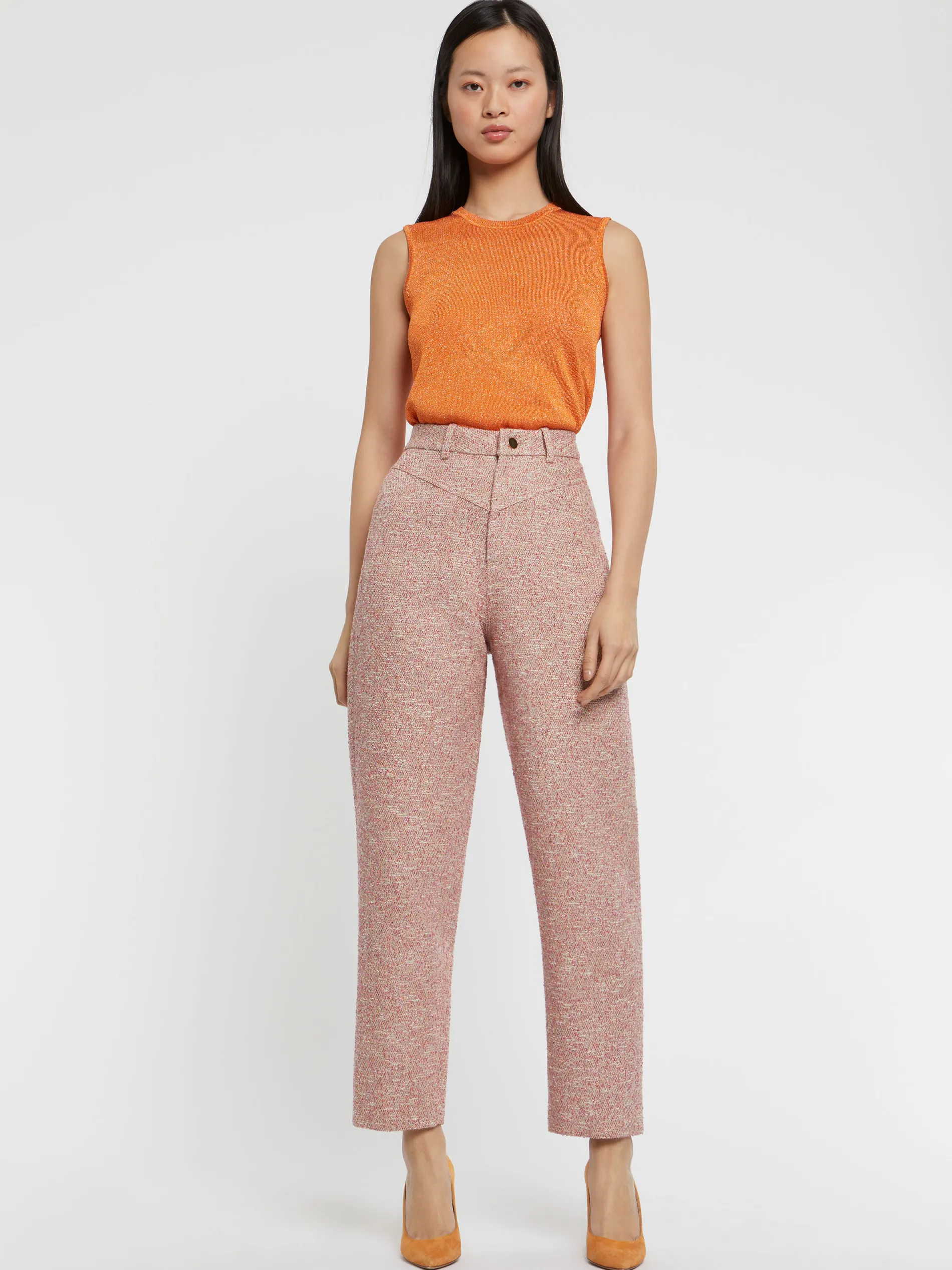 Paule Ka Debardeur En Maille Lurex<Femme Tops