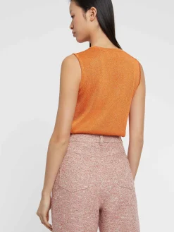 Paule Ka Debardeur En Maille Lurex<Femme Tops