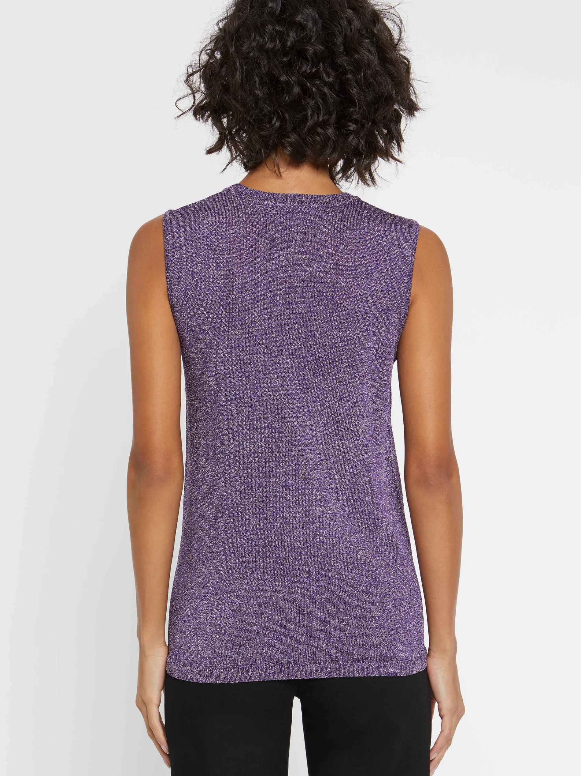 Paule Ka Debardeur En Maille Lurex<Femme Tops