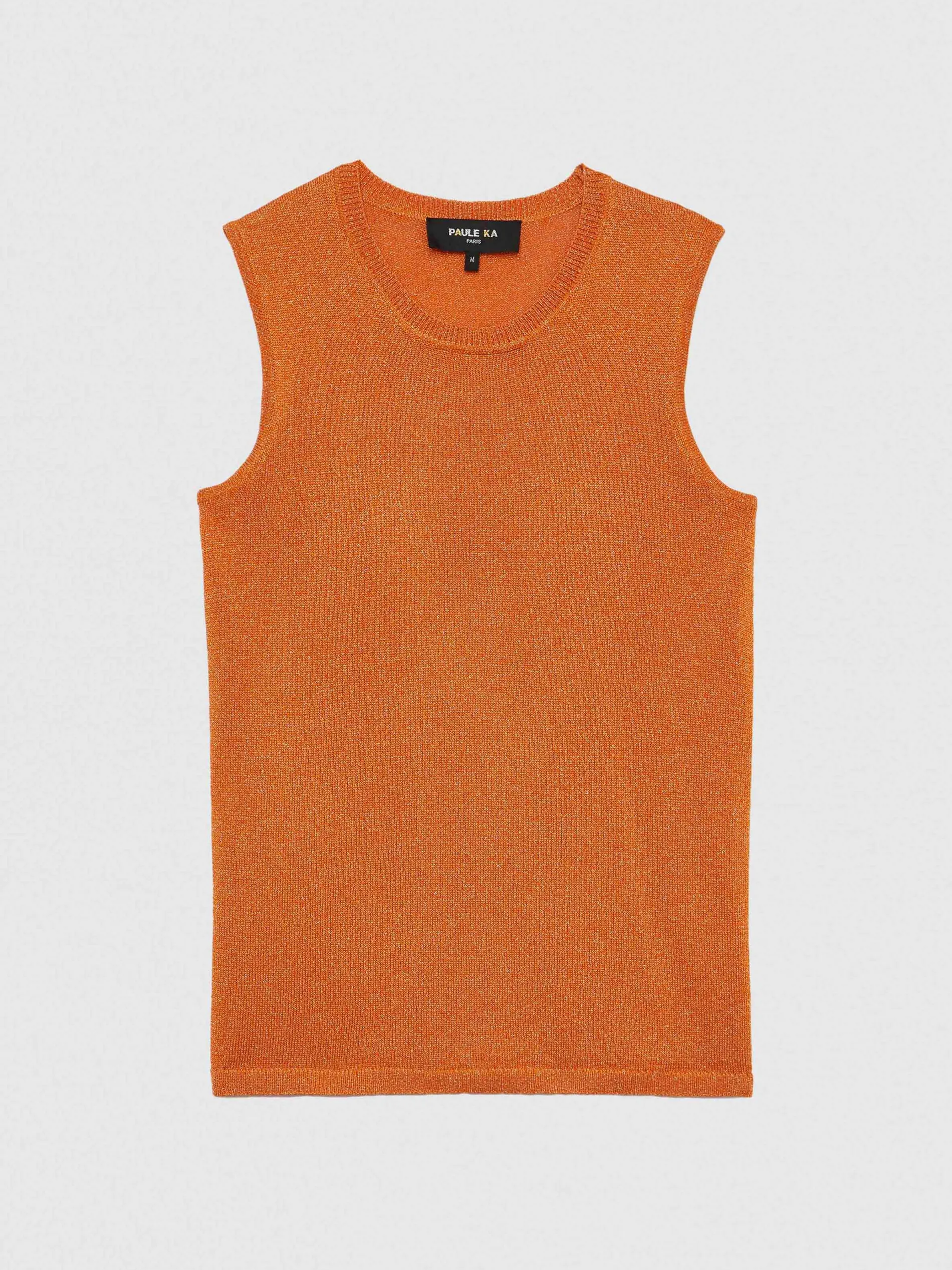 Paule Ka Debardeur En Maille Lurex<Femme Tops