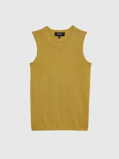 Paule Ka Debardeur En Maille Lurex<Femme Tops
