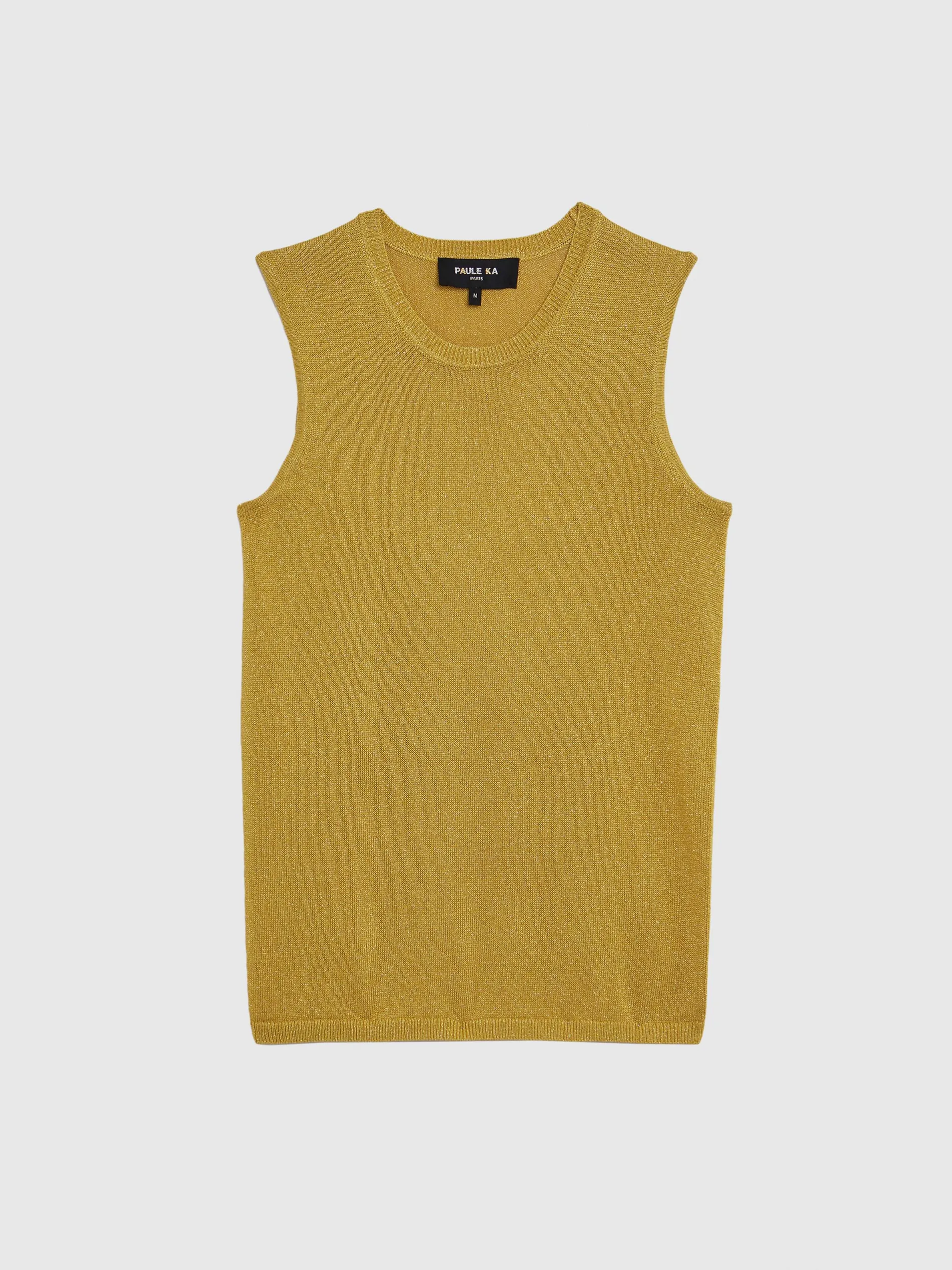 Paule Ka Debardeur En Maille Lurex<Femme Tops
