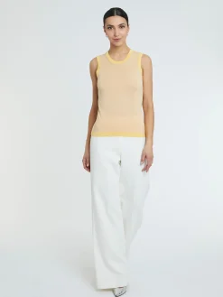 Paule Ka Debardeur En Soie Et Coton<Femme Tops