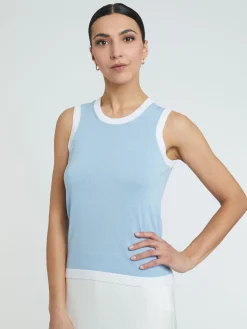 Paule Ka Debardeur En Soie Et Coton<Femme Tops