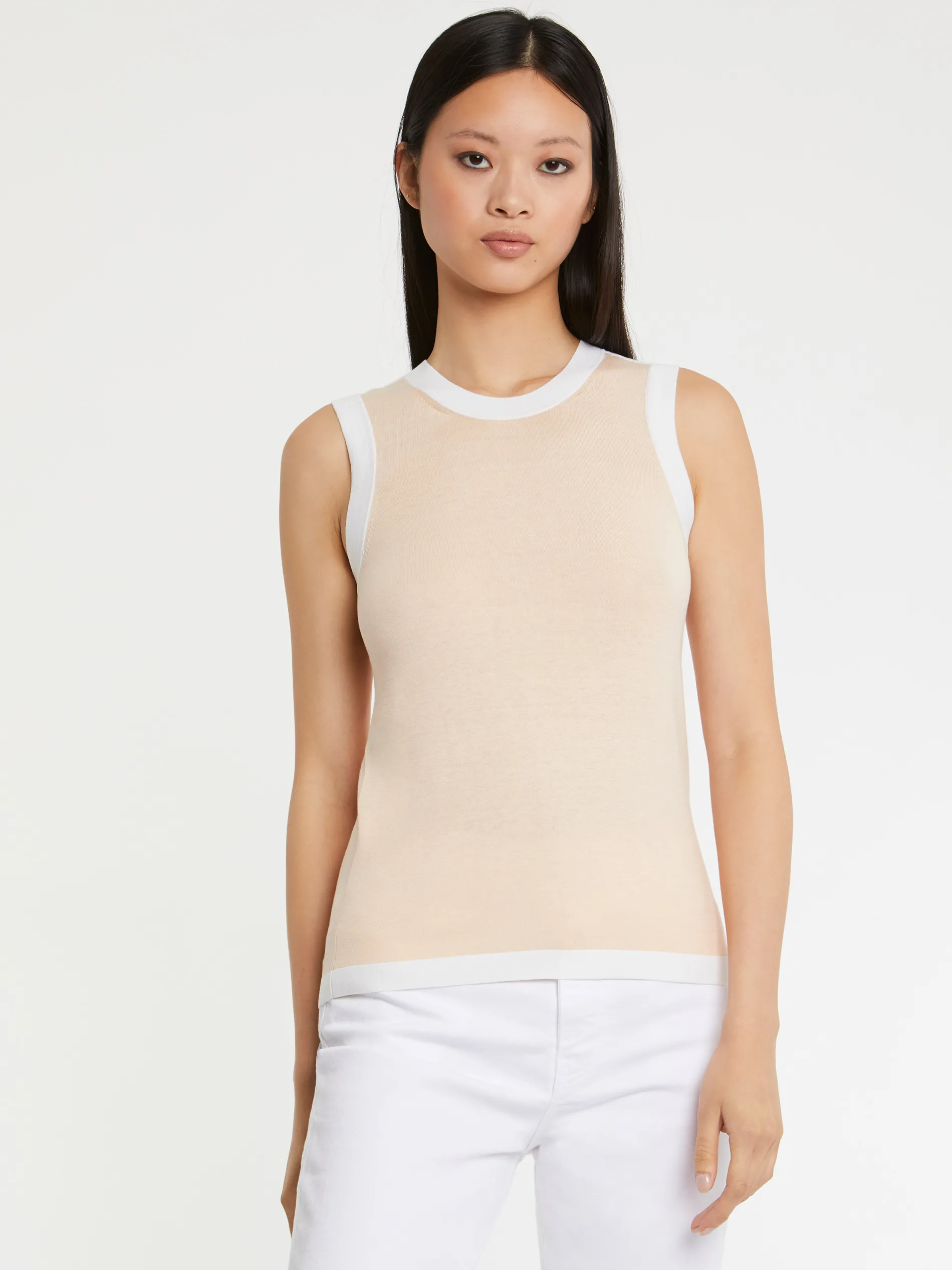 Paule Ka Debardeur En Soie Et Coton<Femme Tops