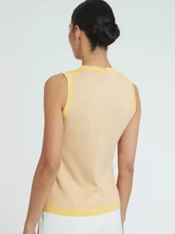 Paule Ka Debardeur En Soie Et Coton<Femme Tops