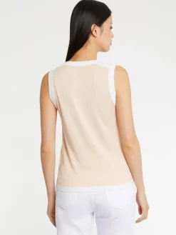 Paule Ka Debardeur En Soie Et Coton<Femme Tops