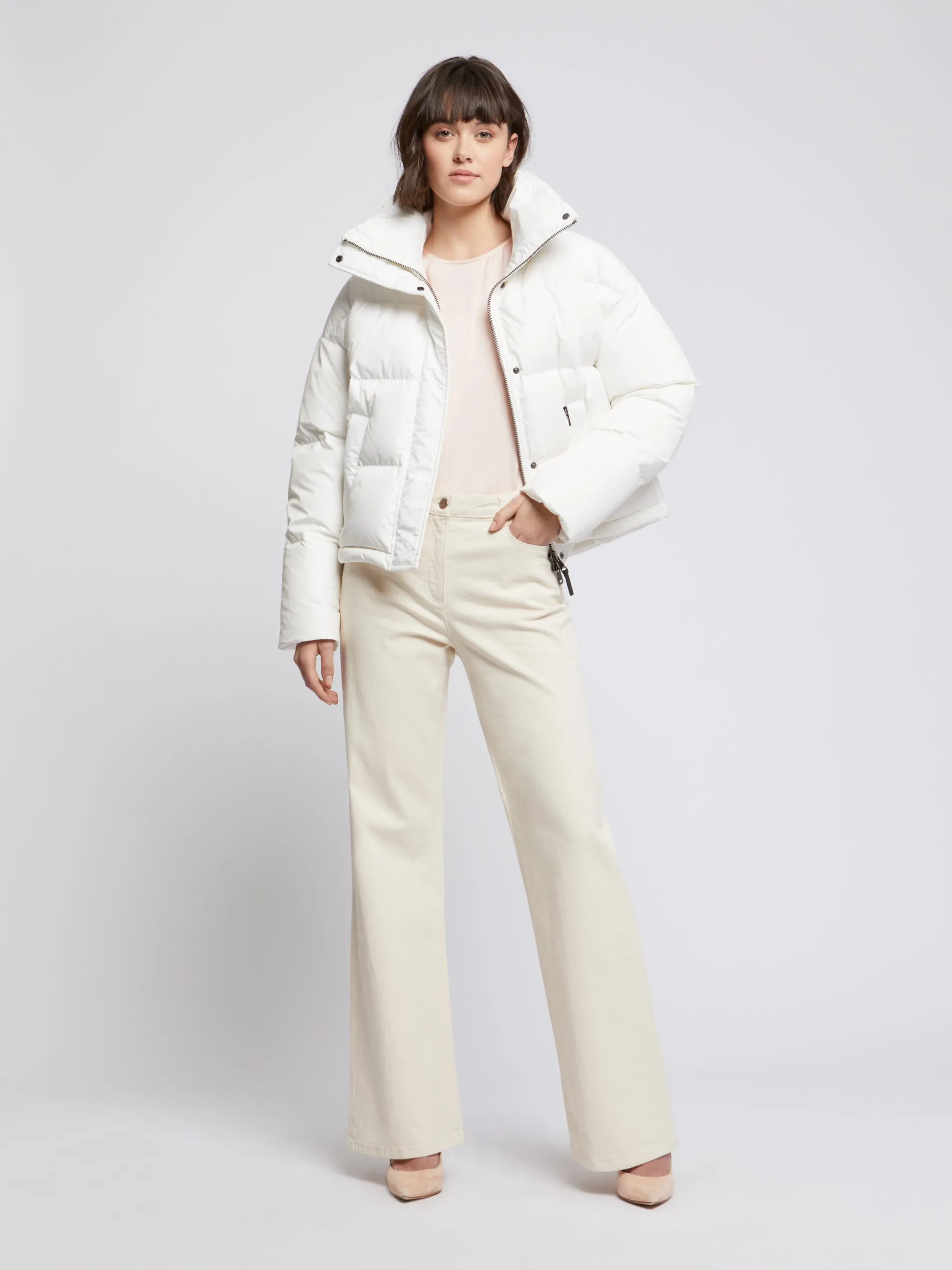 Paule Ka Doudoune Courte A Col Xxl<Femme Vestes