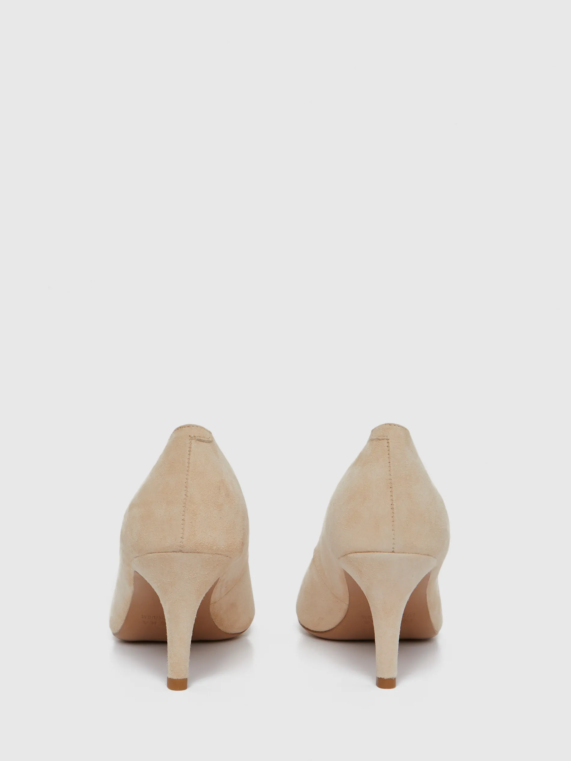 Paule Ka Escarpin A Petit Talon En Cuir Velours<Femme Accessoires