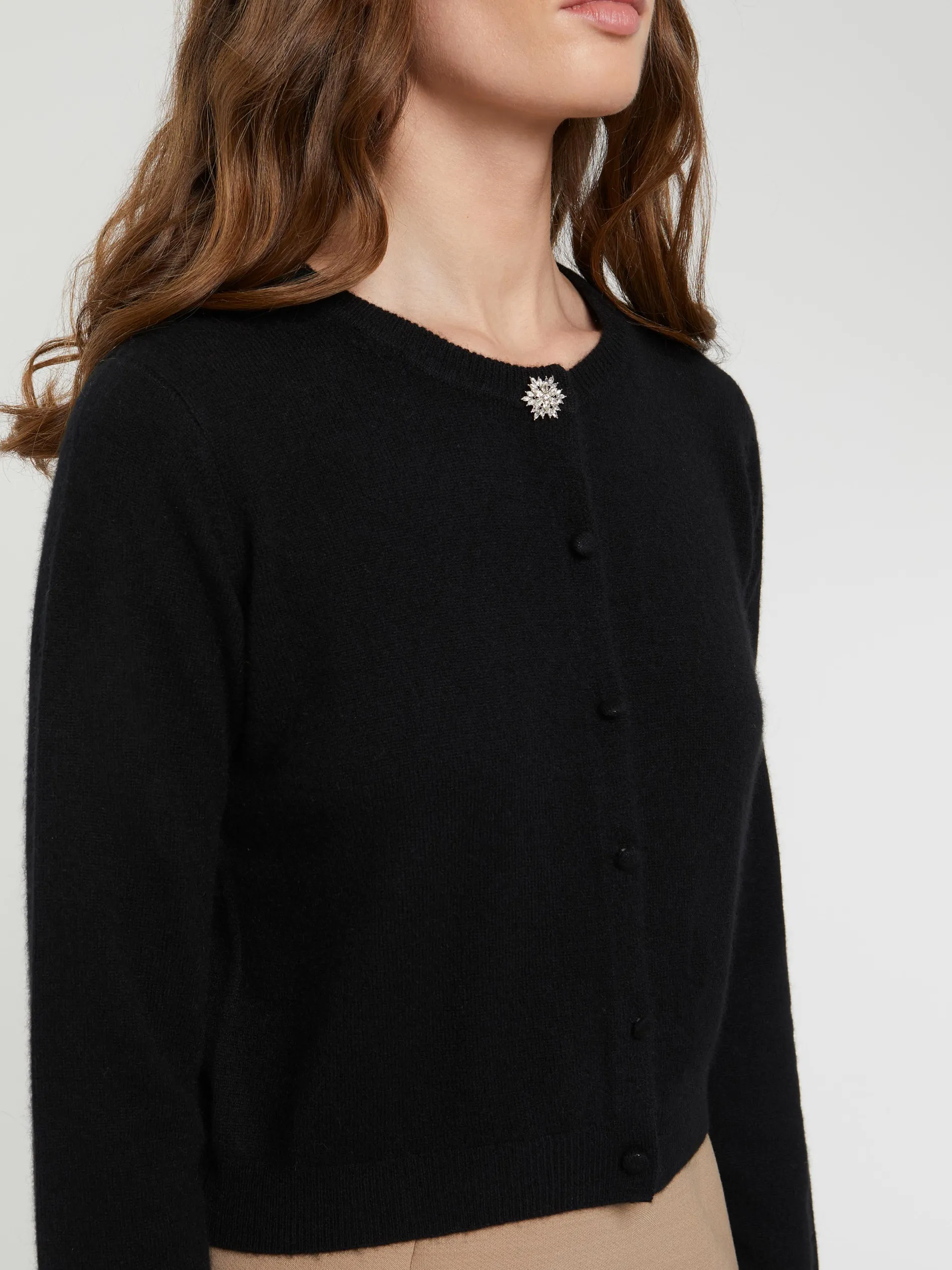 Paule Ka Gilet Court En Cachemire<Femme Pulls Et Cardigans